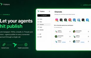 Connect your accounts once and publish everywhere from one place.