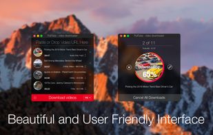 A beautiful and easy to use dark user interface