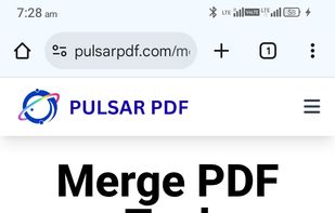 Merge Pdf images and Files with Pulsar PDF