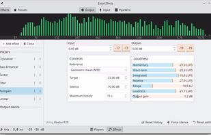 EasyEffects screenshot 1
