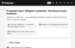 Pulso Bot screenshot 1