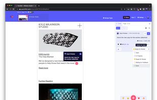 Project Managers can update Item Statuses to In Progress, Ready for Review, Waiting for Feedback, and Done.
