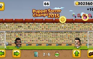 Puppet Soccer Champions screenshot 2