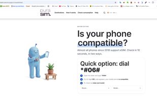 Check whether your iPhone, Android phone or other mobile device is compatible with eSIM technology.