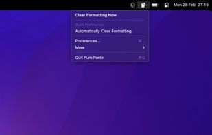 Pure Paste screenshot 1