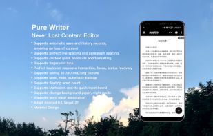Pure Writer screenshot 1