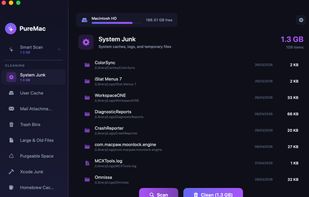 PureMac screenshot 2