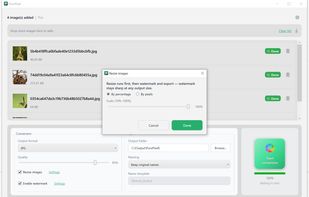 Flexible Resize Settings with Aspect Ratio Lock