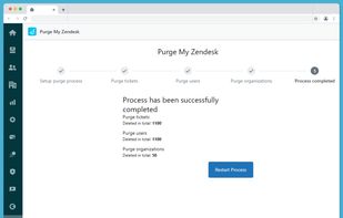 Purge My Zendesk Process end