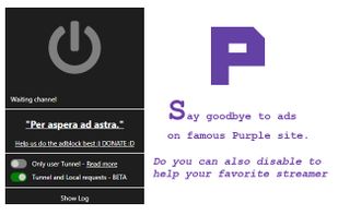 Purple Adblock screenshot 1