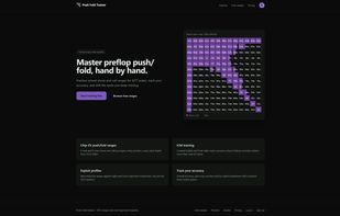 Push Fold Trainer screenshot 1
