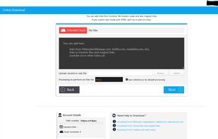 Premium host & torrent download link box