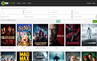 Movies categories page