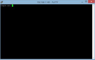 PuTTY screenshot 1