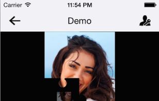 Puzslr Picture Messaging screenshot 1