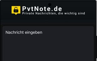 PvtNote screenshot 1