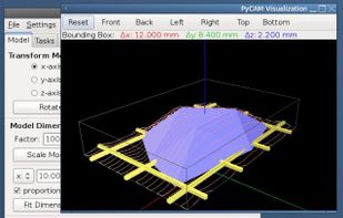 PyCAM screenshot 2