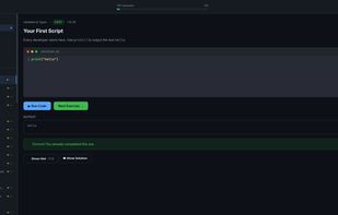 PyChallenge screenshot 1