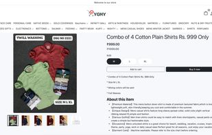 PYGMY Commerce screenshot 1