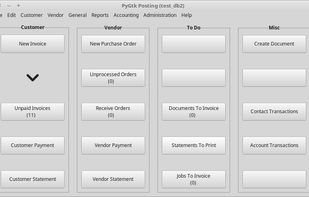 PyGtk Posting screenshot 1