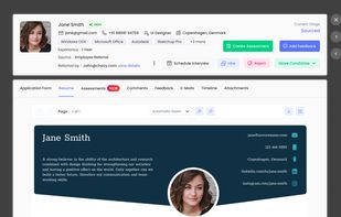 Candidate view feature