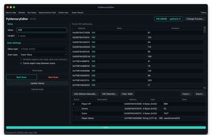 PyMemoryEditor screenshot 1