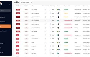 Full API Inventory - Pynt’s automated API discovery, uncovering undocumented APIs, shadow API and new APIs in development.