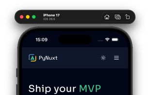 PyNuxt screenshot 1