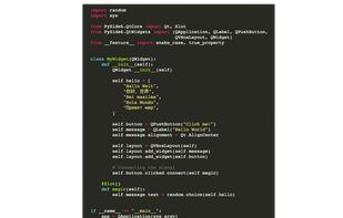 Qt for Python (PySide) screenshot 1
