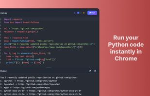 Python Playground screenshot 1