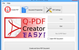 Q-PDF Creator Easy screenshot 1