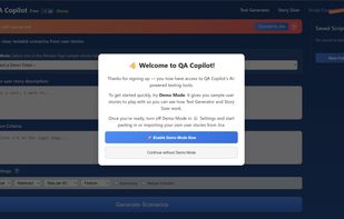 Landing Page For New Users