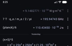 Qalculate! for Android screenshot 1
