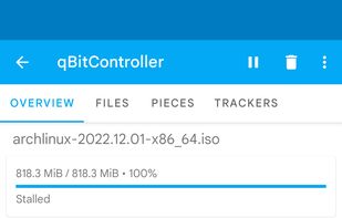 qBitController screenshot 1