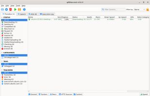 qBittorrent screenshot 1