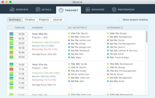 Qbserve screenshot 3