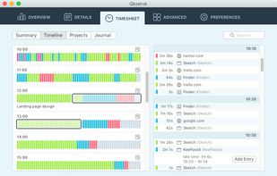 Qbserve screenshot 2
