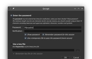 Qccrypt screenshot 2