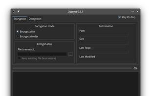 Qccrypt screenshot 1