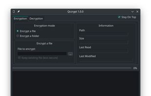 Qccrypt screenshot 1