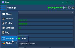Qim messenger screenshot 2