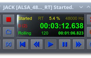 QjackCtl screenshot 1