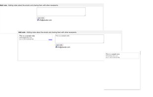 QMail Add Note to GMail screenshot 1