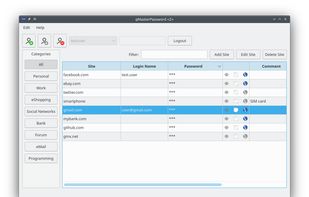 qMasterPassword screenshot 1