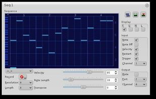 Step Sequencer module