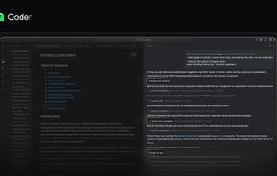 Qoder IDE screenshot 1