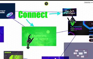 Create interconnected webs of multi-media content.