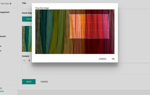 Upload files to cloud or other destinations with support for image cropping and resizing.