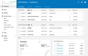 Instantly create a beautiful, cross platform, configurable admin for your application. Default theme is based on Google Materials Design Guidelines, compatible with both PC and mobile devices.