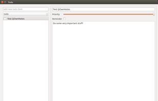 QOwnNotes todo list manager